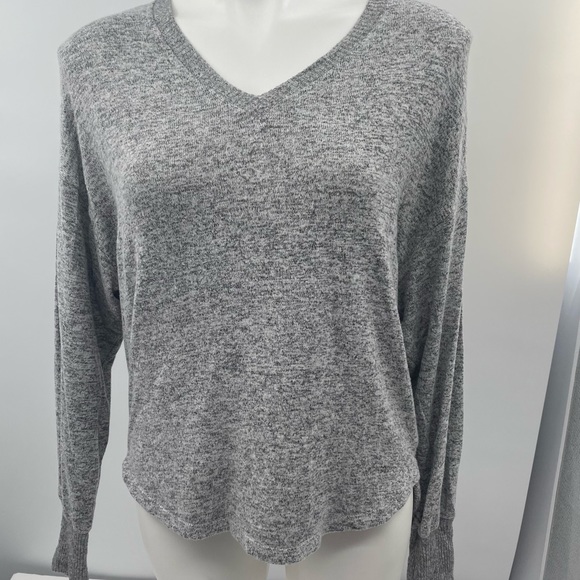 ANTHROPOLOGIE SATURDAY SUNDAY I Hacci Tunic Sweater Gray Extra Small Oversized - Picture 3 of 13